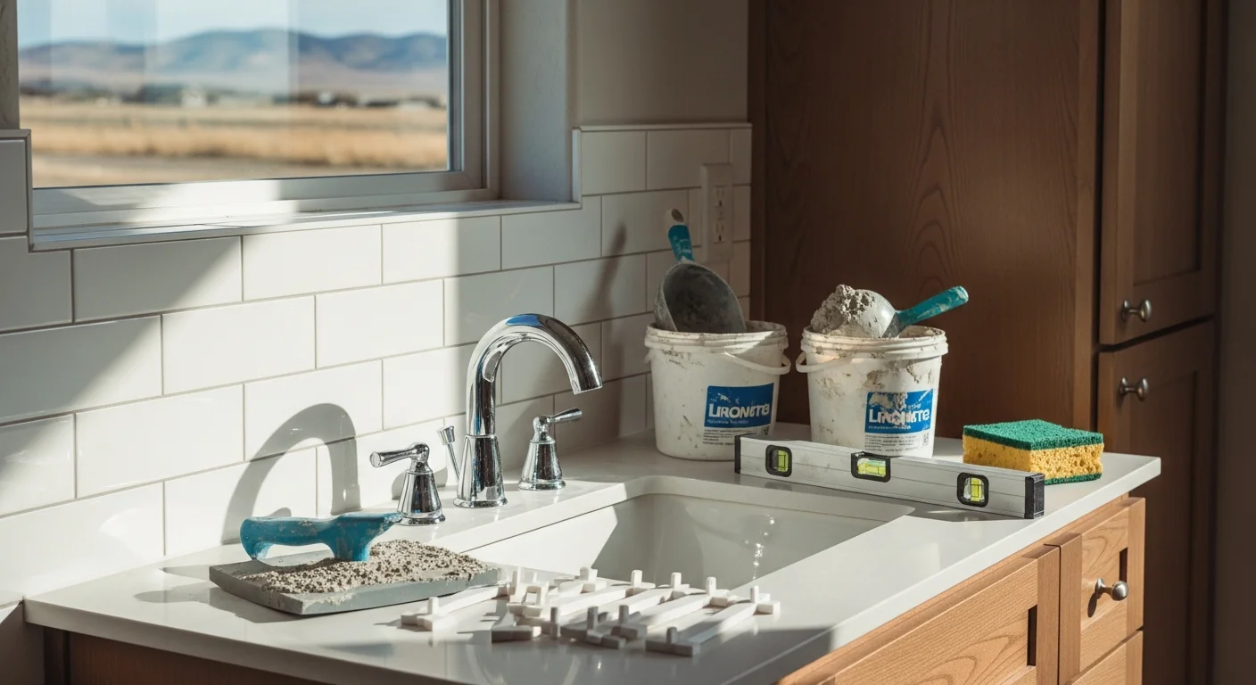 Modern kitchen and bathroom remodeling project