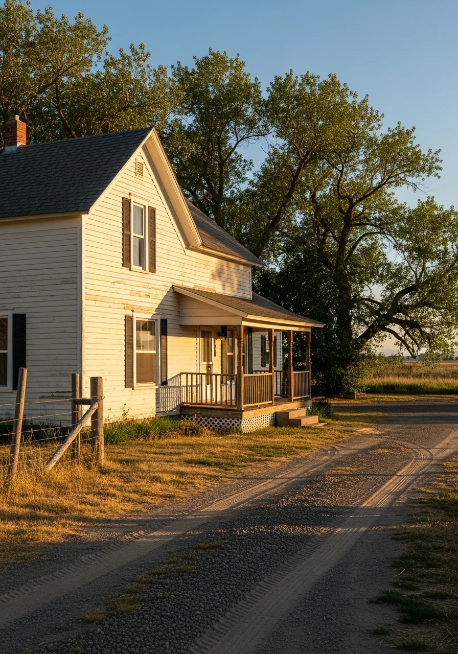 New Plymouth home or farm property with traditional rural architecture and landscape typical of Payette County.