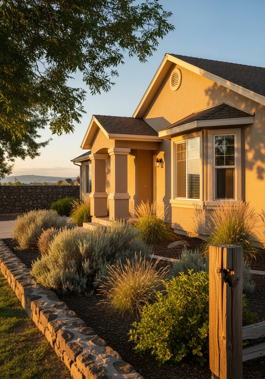Ontario property or home with regional architecture and setting typical of eastern Oregon and the border region.